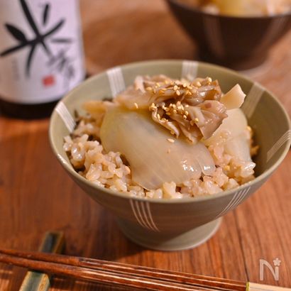 バター醤油香る 玉ねぎ丸ごとご飯