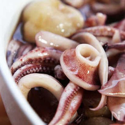 いかと小芋のつやつや煮