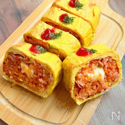 ロールオムライス