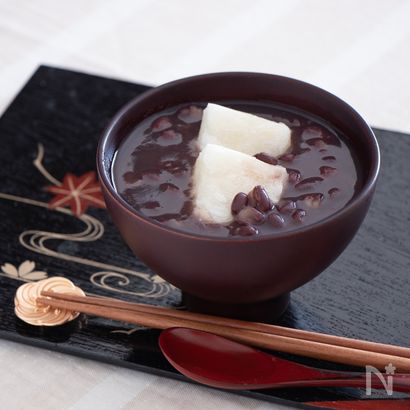 【圧力鍋】基本のおぜんざい・渋切り不要（下ゆでなし）