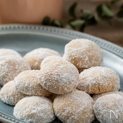 【スノーボールクッキー】簡単レシピ!食感がたまらない♪