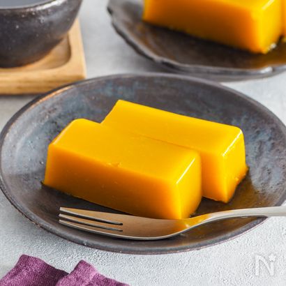 【かぼちゃようかん】レンジでできちゃう