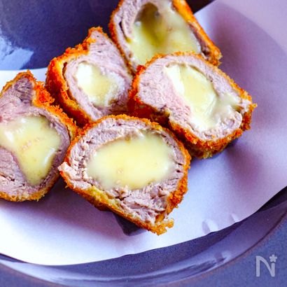 豚ヒレ肉にチーズをひそませ【チーズinヒレカツ】