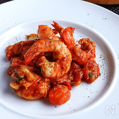 あと引く旨さクセになる【海老とまキムチーズ】