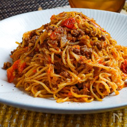 時短で『ボロネーゼ風やきそば』ケチャップソースで簡単＆格上げ