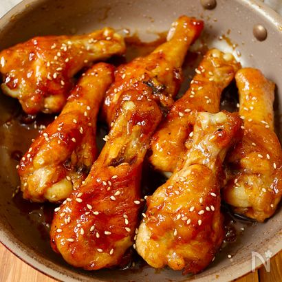 ワンパン10分！【鶏手羽元の照り焼き】甘辛ジューシー♩