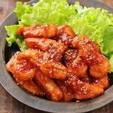 鶏むねでもジューシー♪【むね肉de旨辛ヤンニョムチキン】