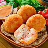 コスパ抜群かつ包丁要らずな手軽さ！【かにかまはんぺんチーズカツ】