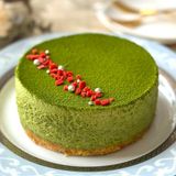 ヘルシーで見栄えも◎！【生クリーム不使用！ふるシュワ抹茶ムース】