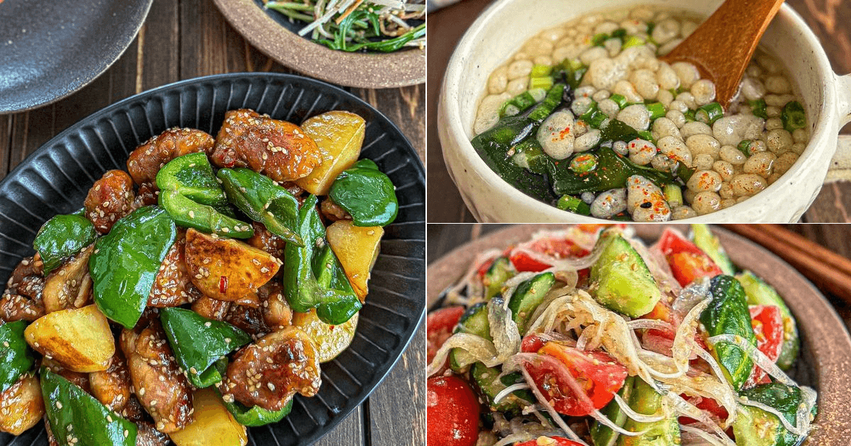 こってり主菜と野菜たっぷり副菜《ボリューム満点♡時短献立》 | レシピサイトNadia