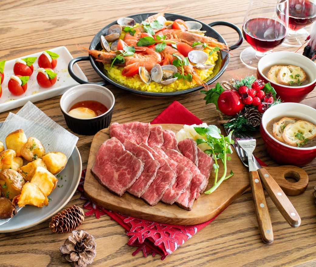 ローストビーフが主役！お肉がメインの王道献立