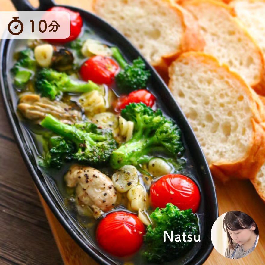 うま味たっぷり！牡蠣のアヒージョ