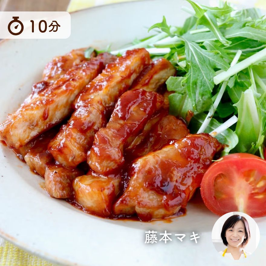 簡単なのに満足感たっぷりポークチャップ