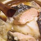 ◆鮭と大根のダブル塩麹味噌鍋◆