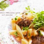鶏肉と野菜の白だしジュレ