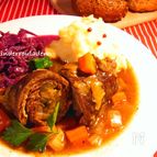 ドイツ風 牛肉ロールの煮込み - リンダールラーデン