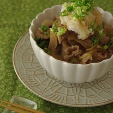 ヘルシーおろし牛丼