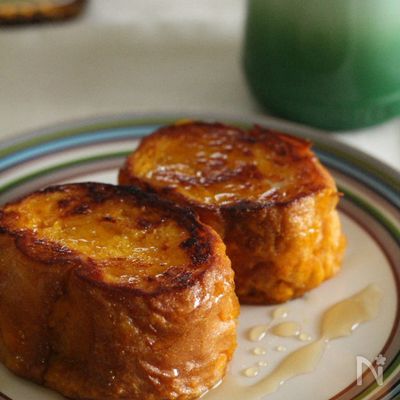かぼちゃのフレンチトースト