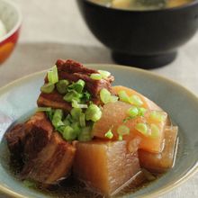 圧力鍋で20分!豚バラ肉と大根の煮物