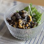 ひじきと豆のごまサラダ