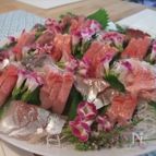 霜降り作り　キンメダイ料理①