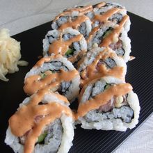 スパイシーツナロール寿司❤