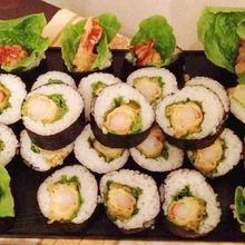 海老のてんぷらロール寿司❤