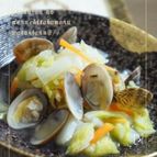あさりと白菜の簡単ジンジャー蒸し