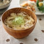 だしいらず&注ぐだけ♪切干大根とおあげの味噌汁