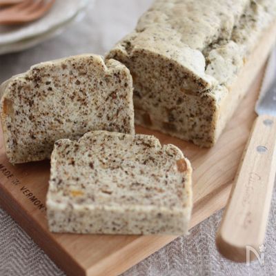 オレンジ風味♪米粉のしょうが紅茶パウンドケーキ