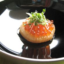 大根ステーキ・いくらのせ
