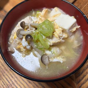 ゆくゆくの作ってみた!投稿(【豆腐と卵の鶏塩スープ】染みる旨さ♡コスパ良いのに大満足！)