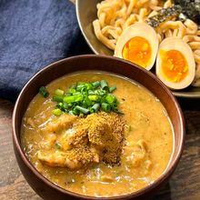 【牛乳でとろける背徳スープ】濃厚ネギ豚つけ麺