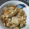 1217123の作ってみた!投稿(ごぼうとタケノコたっぷり 春の炊き込みご飯)