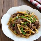 おかずになる『牛肉とじゃがいもとピーマンのきんぴら』