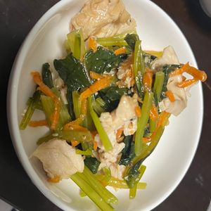 Yの作ってみた!投稿(【小松菜とささみの中華サラダ】タンパク質◎ヘルシーお手軽副菜)