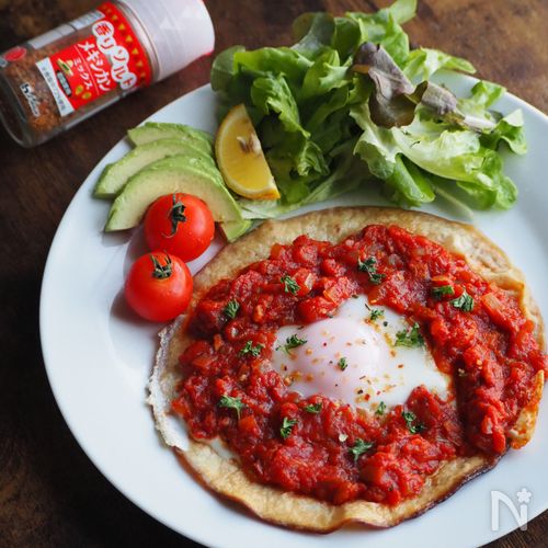 卵のトマト煮込み【メキシコ料理】