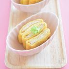 油あげの出汁巻き風　【作り置き油あげ】と卵で簡単おつまみ！