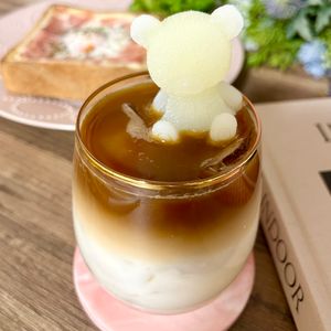 のりのり🐾🎀🤍の作ってみた!投稿(２層のカフェオレ)