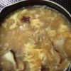 鶏皮坊主の作ってみた!投稿(とろふわ卵と椎茸のスープ)