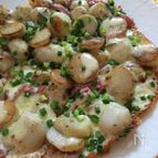 里芋のこんがりチーズのフライパン焼き