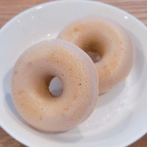 ミルクの作ってみた!投稿(きな粉米粉焼きドーナツ♪特定原材料7品目不使用！こどもおやつ)