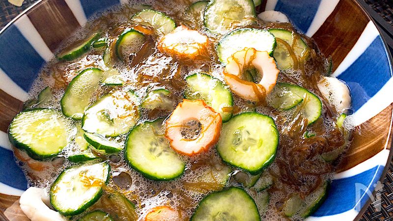 超簡単 箸が止まらない もずくときゅうりの白だしレモン和え By ともきーた 伊藤 智子 レシピサイト Nadia ナディア プロの料理家のおいしいレシピ