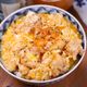 極とろ卵と濃厚チーズの🤭💕親子丼スペシャル🍚