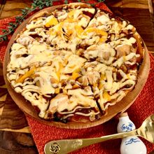 クリスピー照りマヨチキンピザ風