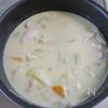 ルー不要【かぼちゃと鶏肉の豆乳シチュー】とろ～り優しいお味♡の工程5