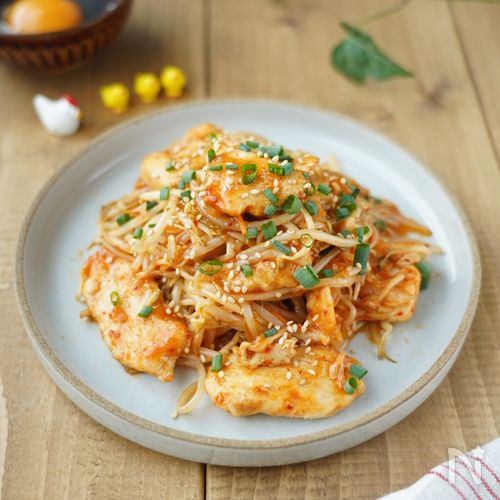 【パサつかん！】大満足！鶏キムチ