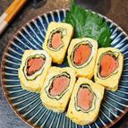 【たらこと海苔のだし巻き卵】ご飯にも冷酒に合う♡