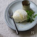 自家製フレッシュチーズ。