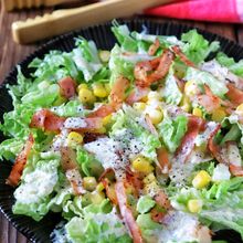 【白菜コーンのシーザーサラダ】冬の白菜の美味しい食べ方♡